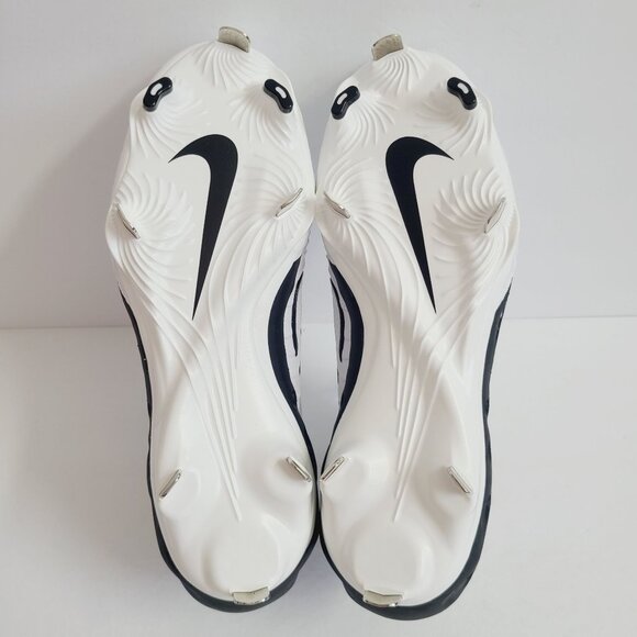 Nike Alpha Huarache NXT Baseball Cleats DJ6517-101 Size 7.5 White Black main image 8